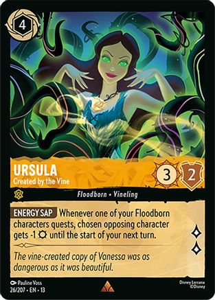 Ursula (Created by the Vine) - 26/204 - Rare