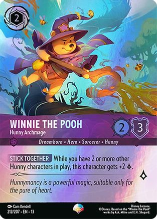 Winnie the Pooh (Hunny Archmage) - 212/204 - Epic