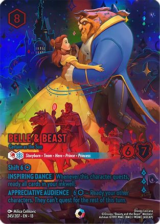 Belle & Beast (Certain as the Sun) - 245/204 - Iconic