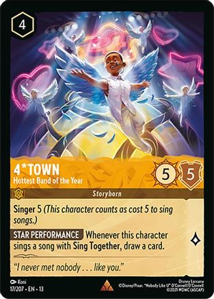 4*Town (Hottest Band of the Year) - 17/204 - Rare