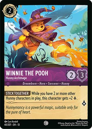 Winnie the Pooh (Hunny Archmage) - 40/204 - Common