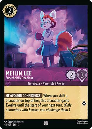 Meilin Lee (Superficially Obedient) - 44/204 - Common (Foil)