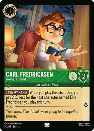 Carl Fredricksen (Loving Husband) - 74/204 - Uncommon