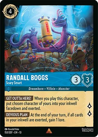 Randall Boggs (Scary Smart) - 153/204 - Rare (Foil)