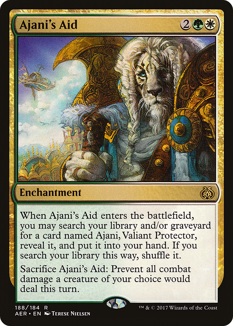 Ajani's Aid (AER-188)  Foil