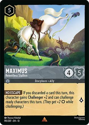 Maximus (Relentless Stallion) - 195/204 - Rare (Foil)
