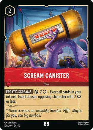 Scream Canister - 139/204 - Uncommon