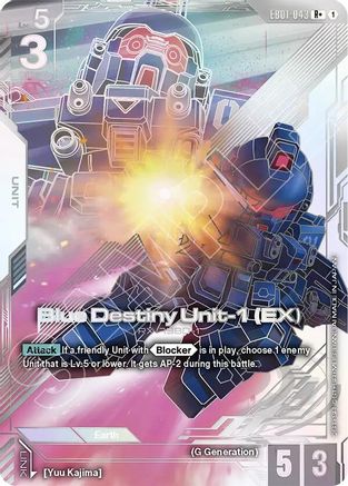 Blue Destiny Unit-1 (EX) (R+) (EB01-043) - R+