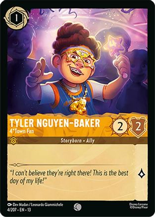 Tyler Nguyen-Baker (4*Town Fan) - 4/204 - Common (Foil)