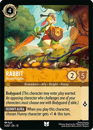 Rabbit (Hunny Paladin) - 5/204 - Uncommon (Foil)