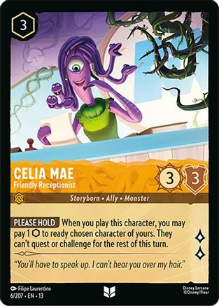 Celia Mae (Friendly Receptionist) - 6/204 - Uncommon