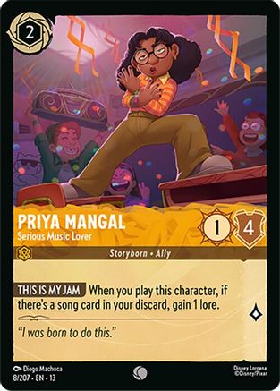 Priya Mangal (Serious Music Lover) - 8/204 - Common