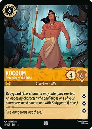 Kocoum (Defender of the Tribe) - 11/204 - Common (Foil)