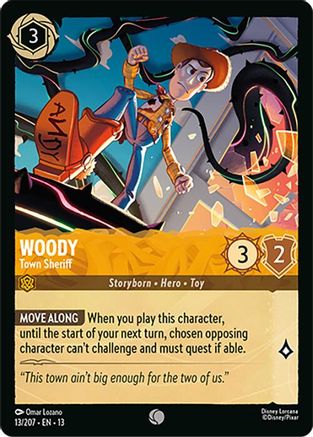 Woody (Town Sheriff) - 13/204 - Common