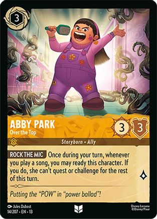 Abby Park (Over the Top) - 14/204 - Uncommon