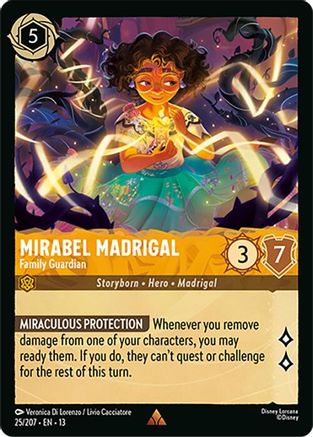 Mirabel Madrigal (Family Guardian) - 25/204 - Rare
