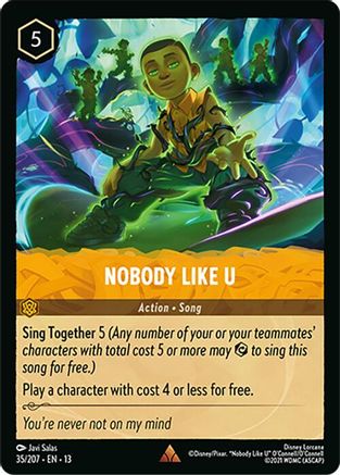 Nobody Like U - 35/204 - Rare