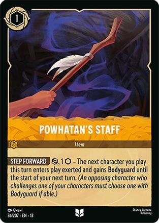 Powhatan's Staff - 36/204 - Uncommon