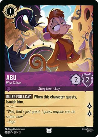 Abu (Wise Sultan) - 43/204 - Uncommon