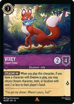 Vixey (Expert Fisher) - 46/204 - Rare