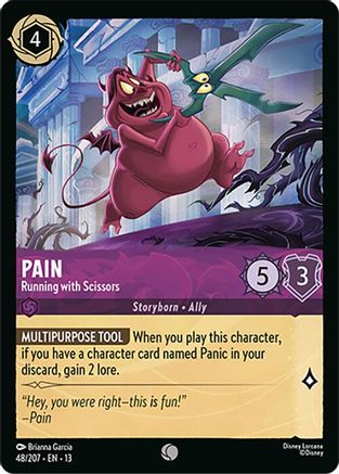 Pain (Running with Scissors) - 48/204 - Common