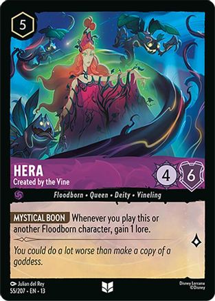 Hera (Created by the Vine) - 55/204 - Uncommon (Foil)