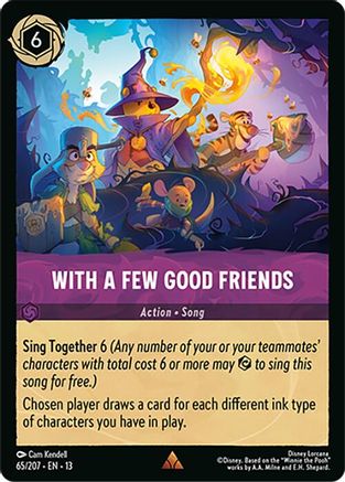With a Few Good Friends - 65/204 - Rare