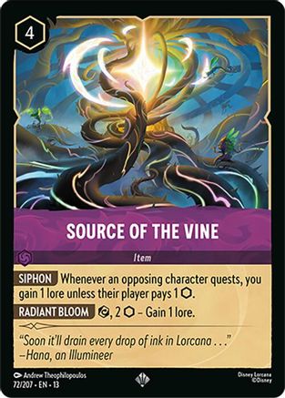 Source of the Vine - 72/204 - Super Rare (Foil)