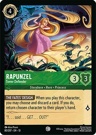 Rapunzel (Tower Defender) - 80/204 - Common (Foil)