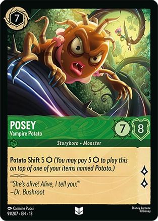 Posey (Vampire Potato) - 91/204 - Uncommon (Foil)