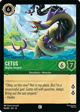 Cetus (Mighty Serpent) - 96/204 - Common