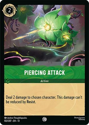 Piercing Attack - 102/204 - Common