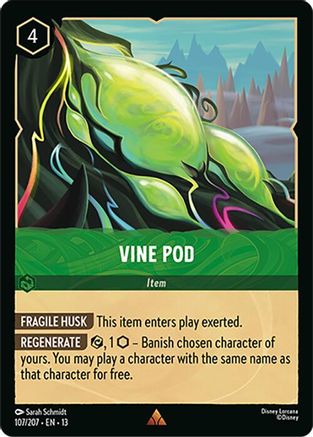 Vine Pod - 107/204 - Rare (Foil)