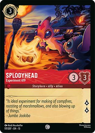 Splodyhead (Experiment 619) - 117/204 - Common (Foil)