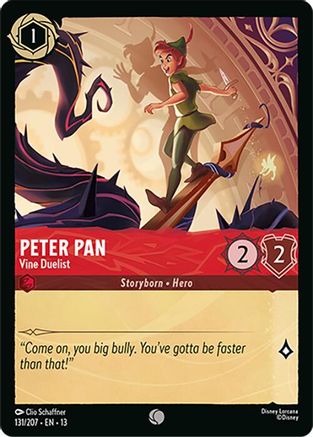 Peter Pan (Vine Duelist) - 131/204 - Common