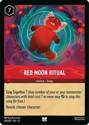 Red Moon Ritual - 134/204 - Uncommon (Foil)