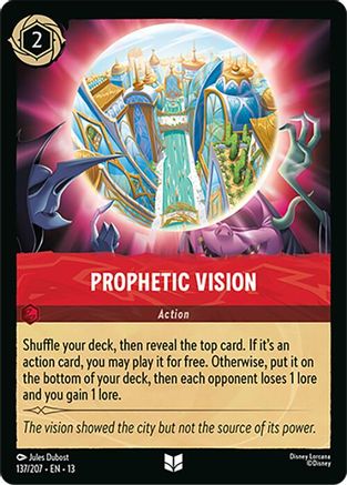 Prophetic Vision - 137/204 - Uncommon (Foil)