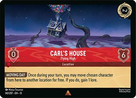 Carl's House (Flying High) - 142/204 - Rare (Foil)