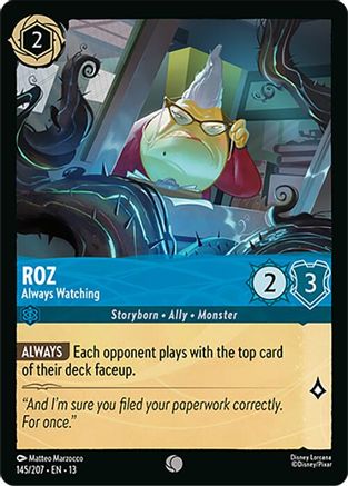 Roz (Always Watching) - 145/204 - Common (Foil)