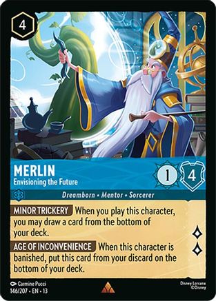 Merlin (Envisioning the Future) - 146/204 - Rare (Foil)
