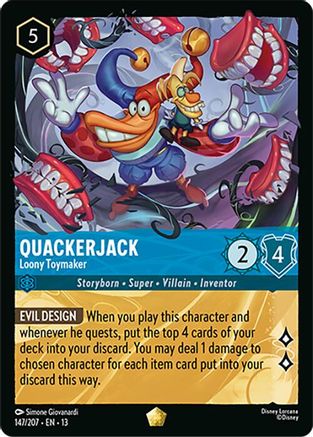 Quackerjack (Loony Toymaker) - 147/204 - Legendary