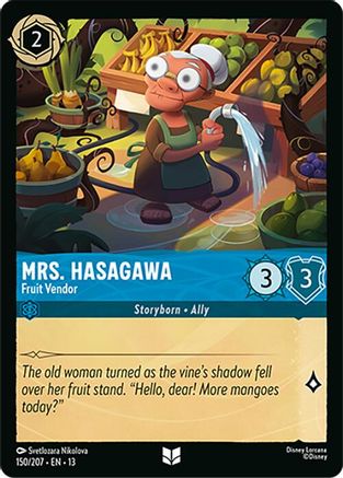 Mrs. Hasagawa (Fruit Vendor) - 150/204 - Uncommon