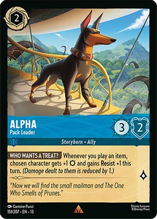Alpha (Pack Leader) - 151/204 - Rare