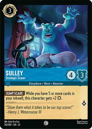 Sulley (Strategic Scarer) - 152/204 - Common