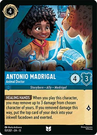 Antonio Madrigal (Animal Doctor) - 157/204 - Uncommon