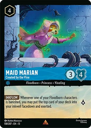Maid Marian (Created by the Vine) - 158/204 - Foil (Foil)