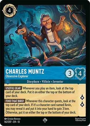 Charles Muntz (Obsessive Explorer) - 162/204 - Super Rare (Foil)