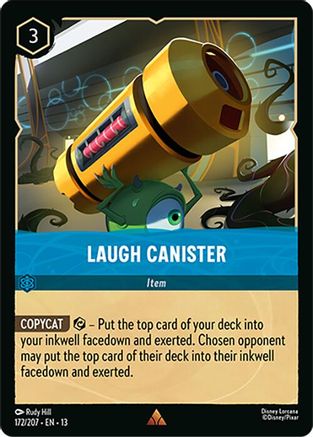 Laugh Canister - 172/204 - Rare