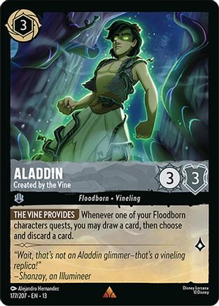 Aladdin (Created by the Vine) - 177/204 - Rare