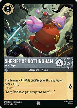 Sheriff of Nottingham (Vine Slayer) - 181/204 - Common